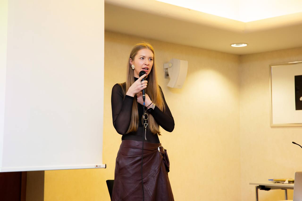 Выступление на конференции