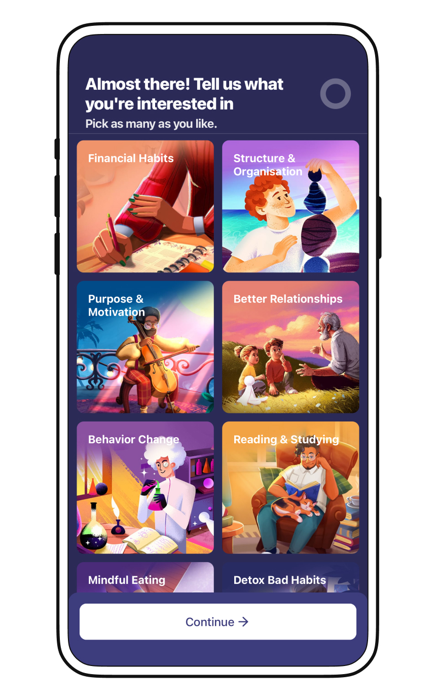 Трекер привычек Fabulous