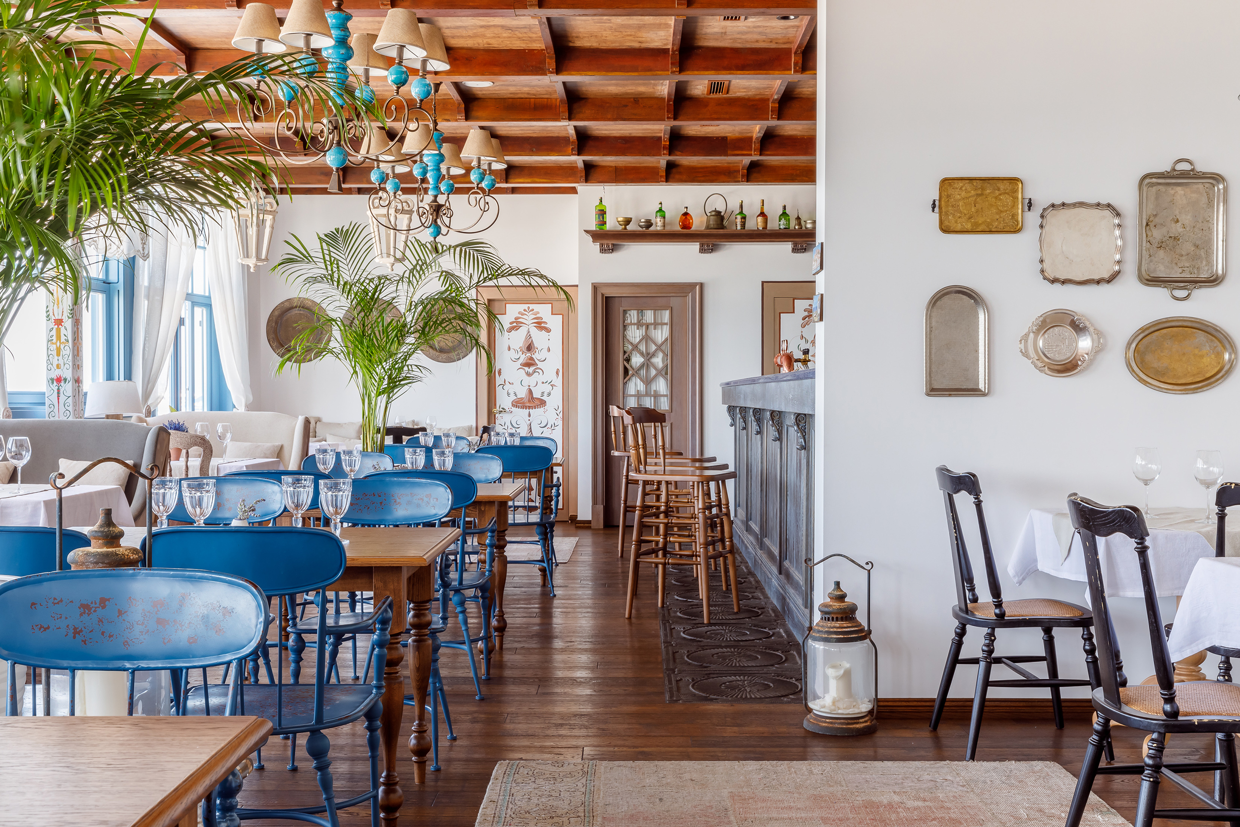 Зал ресторана Дельмара