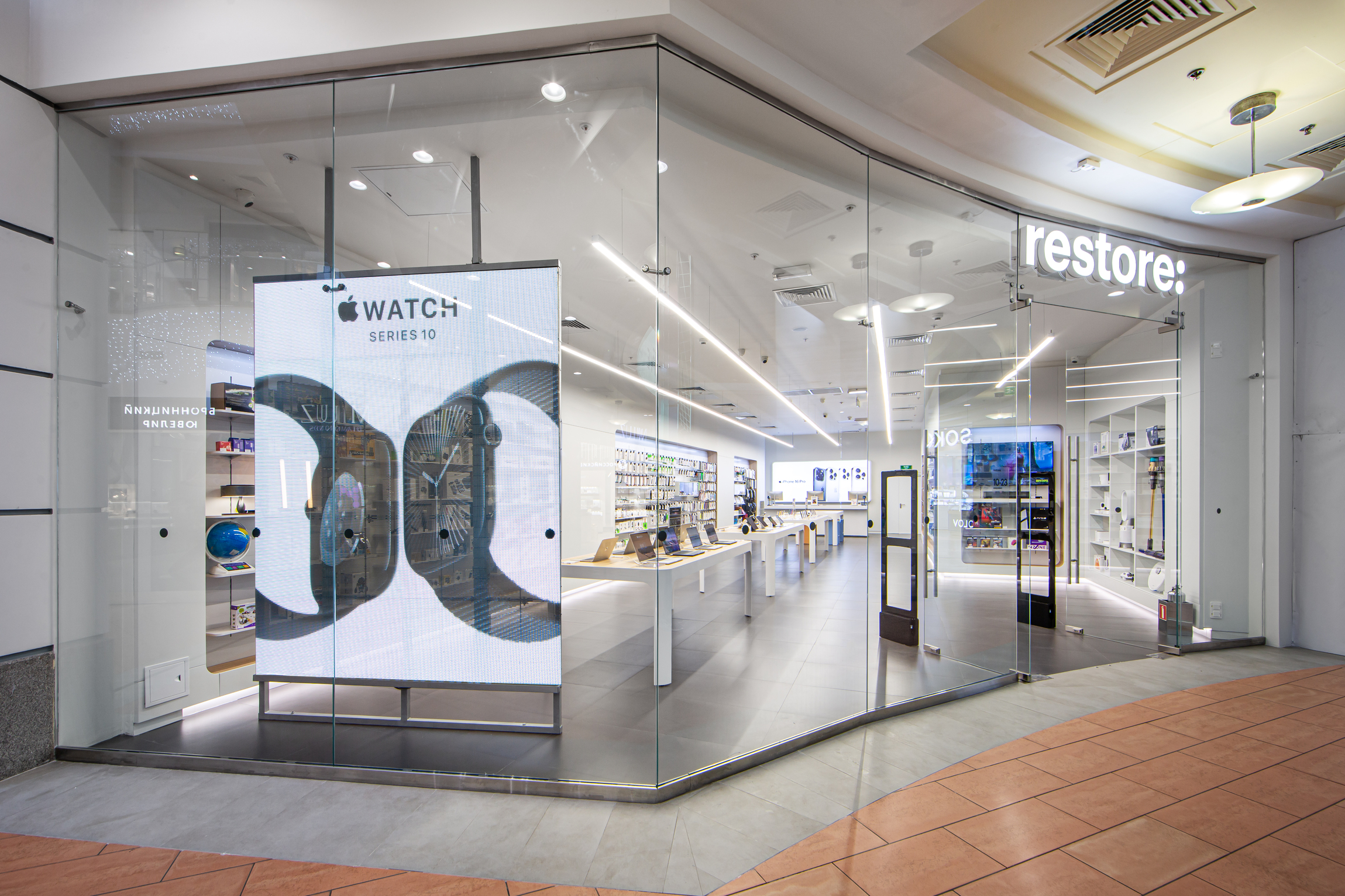 Сеть магазинов restore: