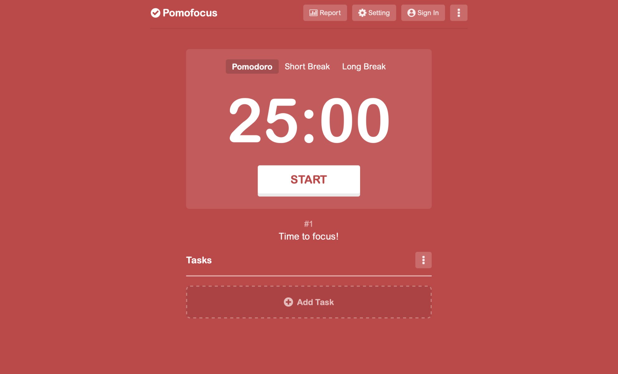 Сервис Pomofocus