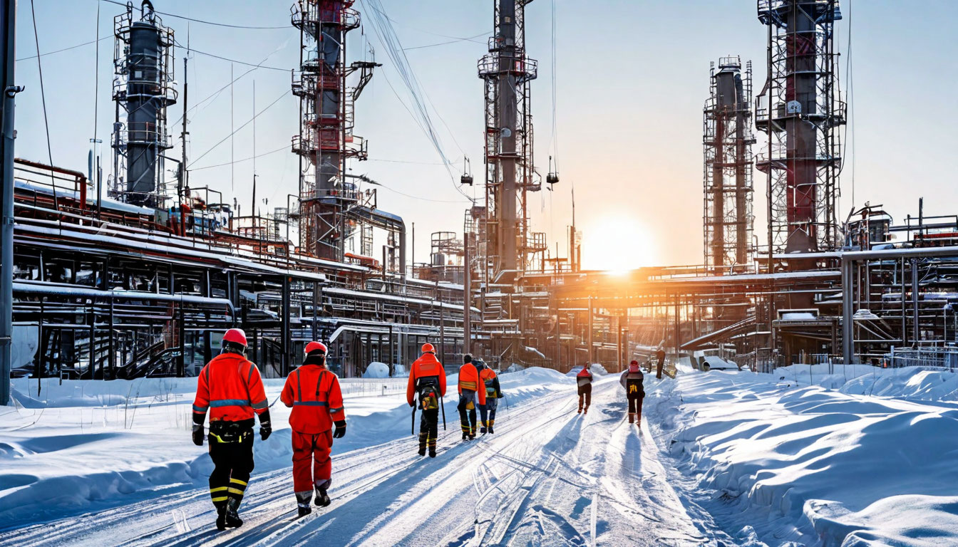 Территория нефтекомпании