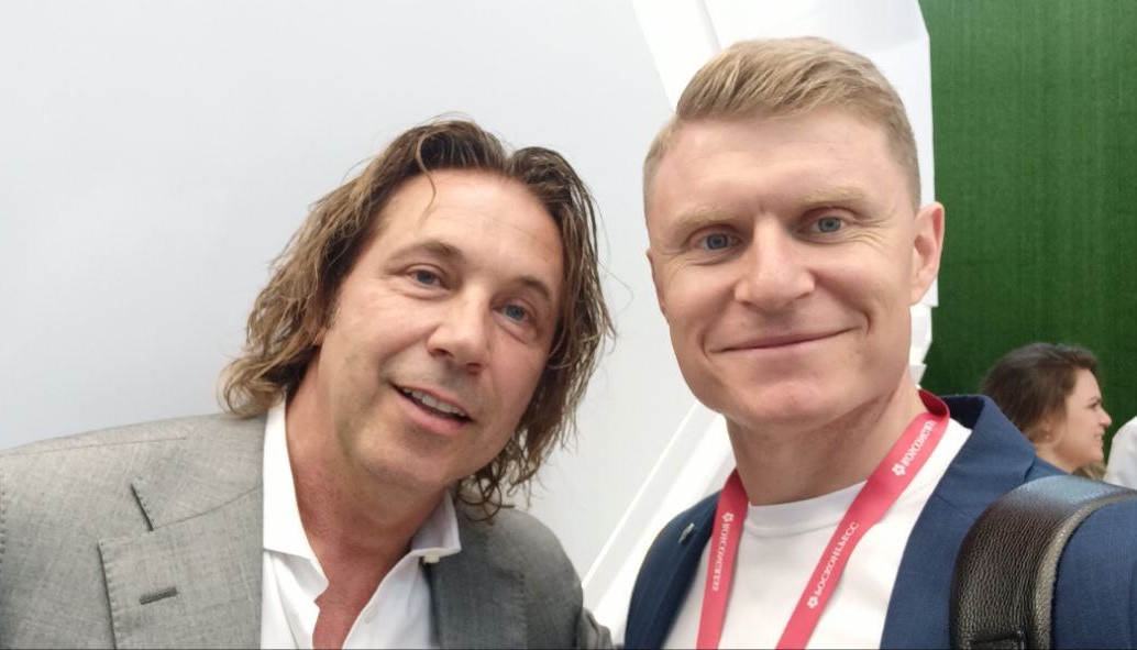 Роман Тарантул с Александром Мостовым