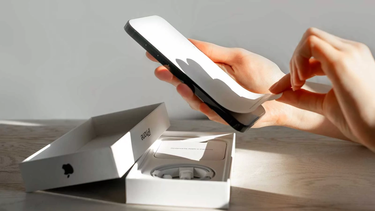 Упаковка от Apple