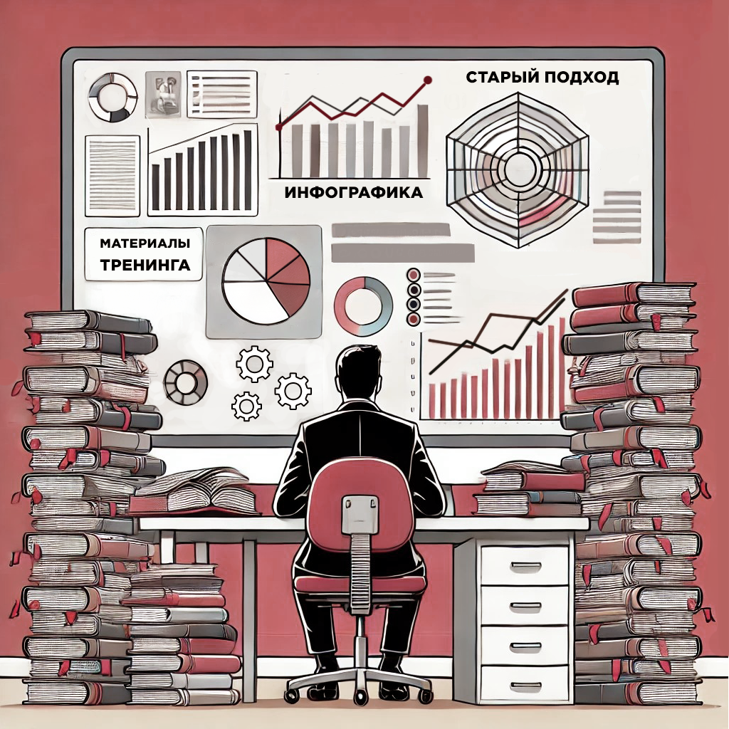 Бумажная кипа в первый рабочий день