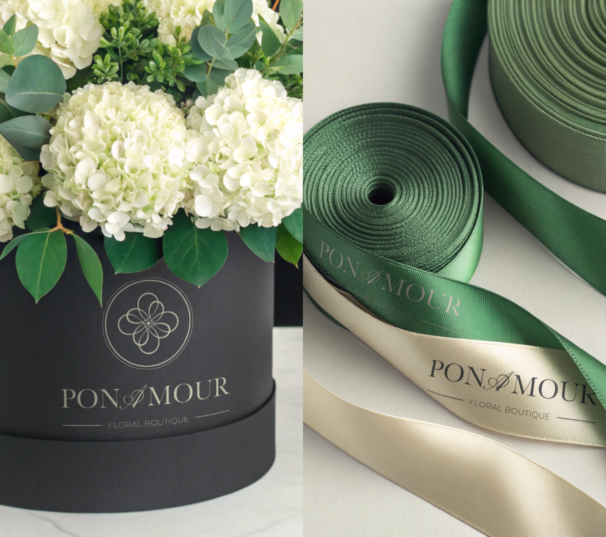 Фирменный стиль для цветочного магазина