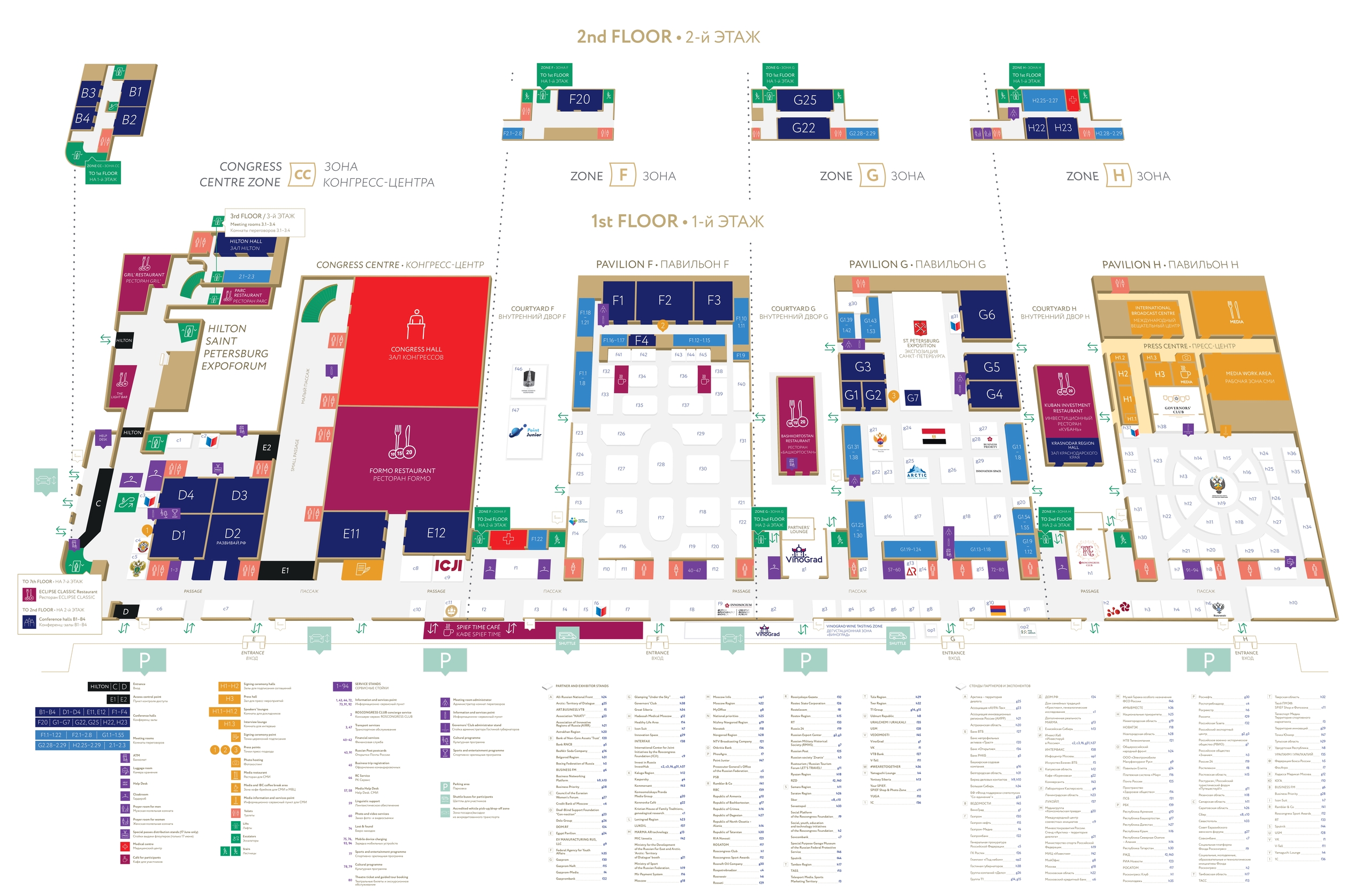 Карта площадки форума