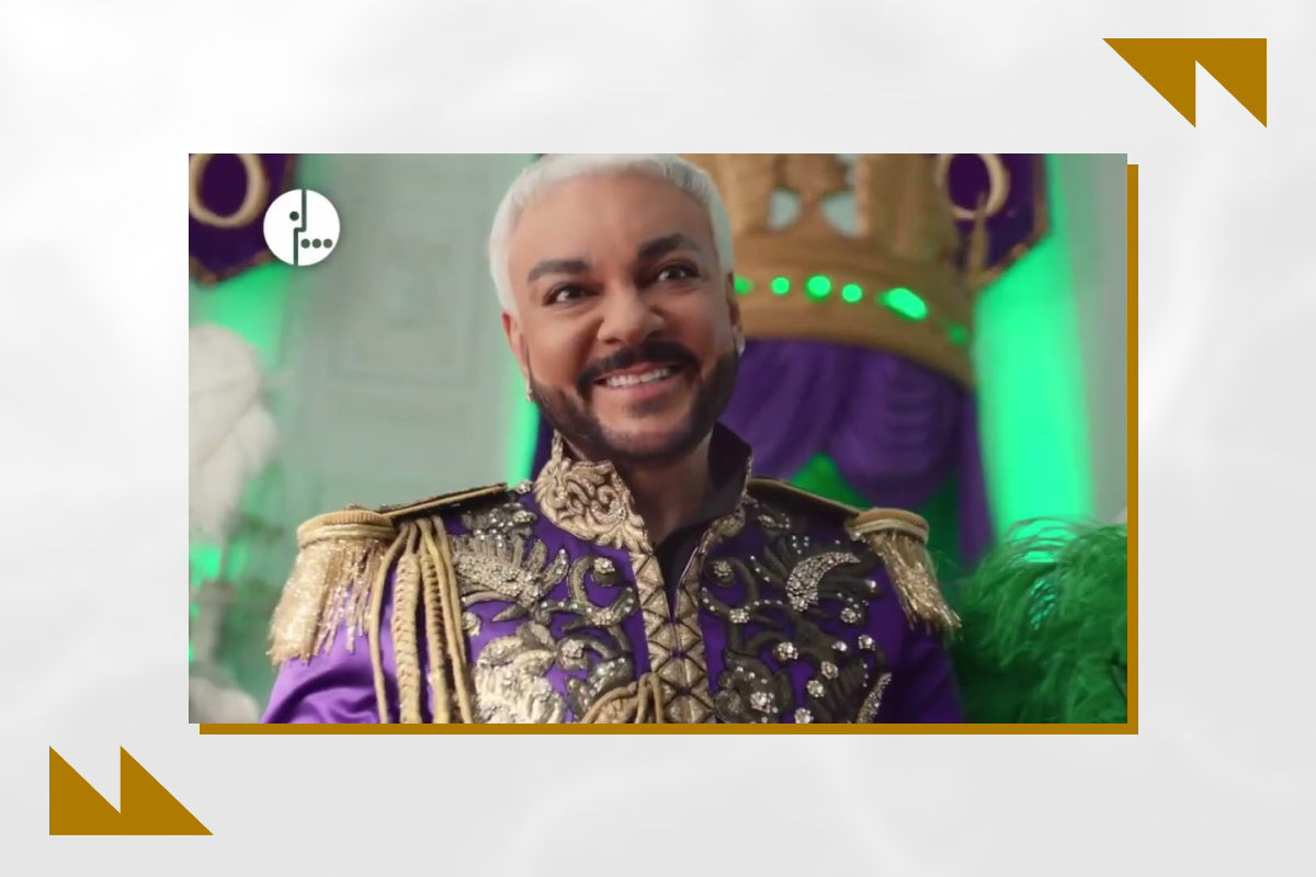 Кадр из рекламы Мегафона с Филиппом Киркоровым