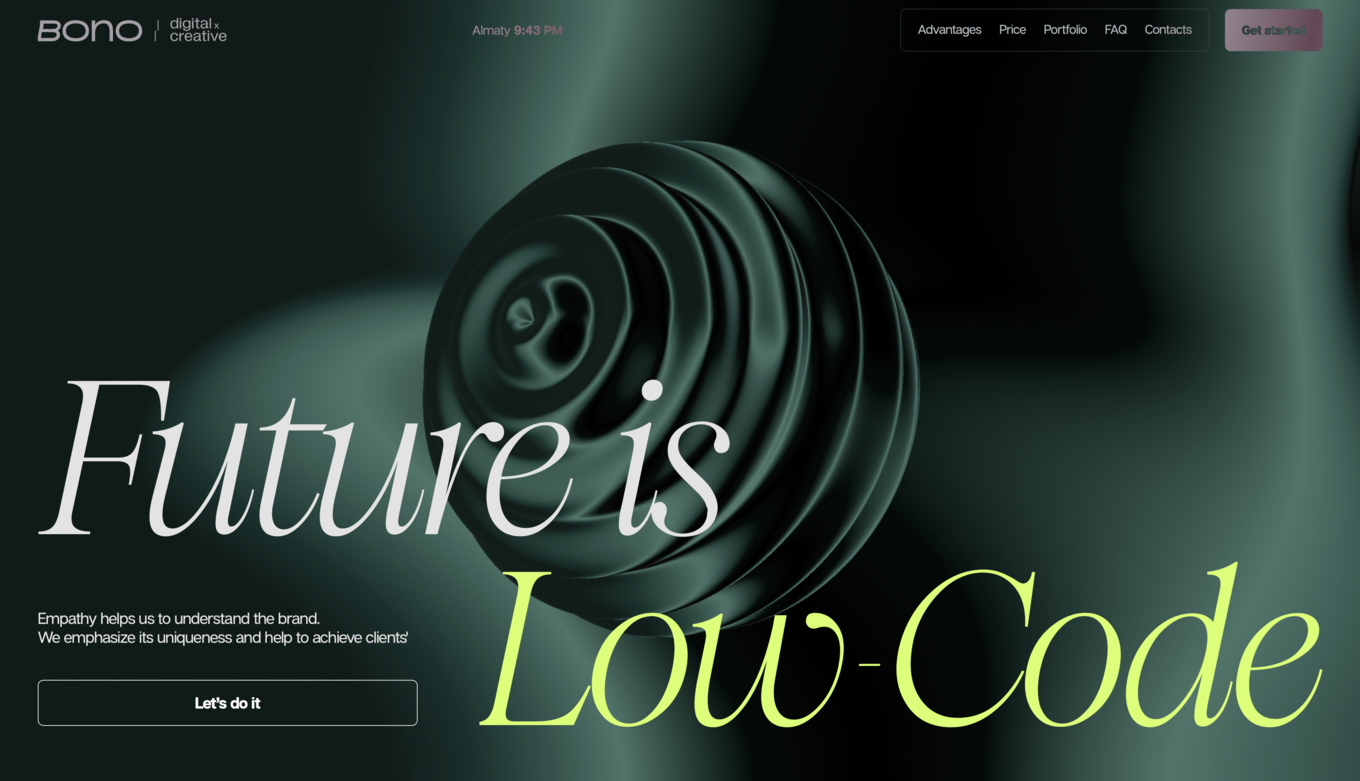 Спецпредложение по Low-code разработке