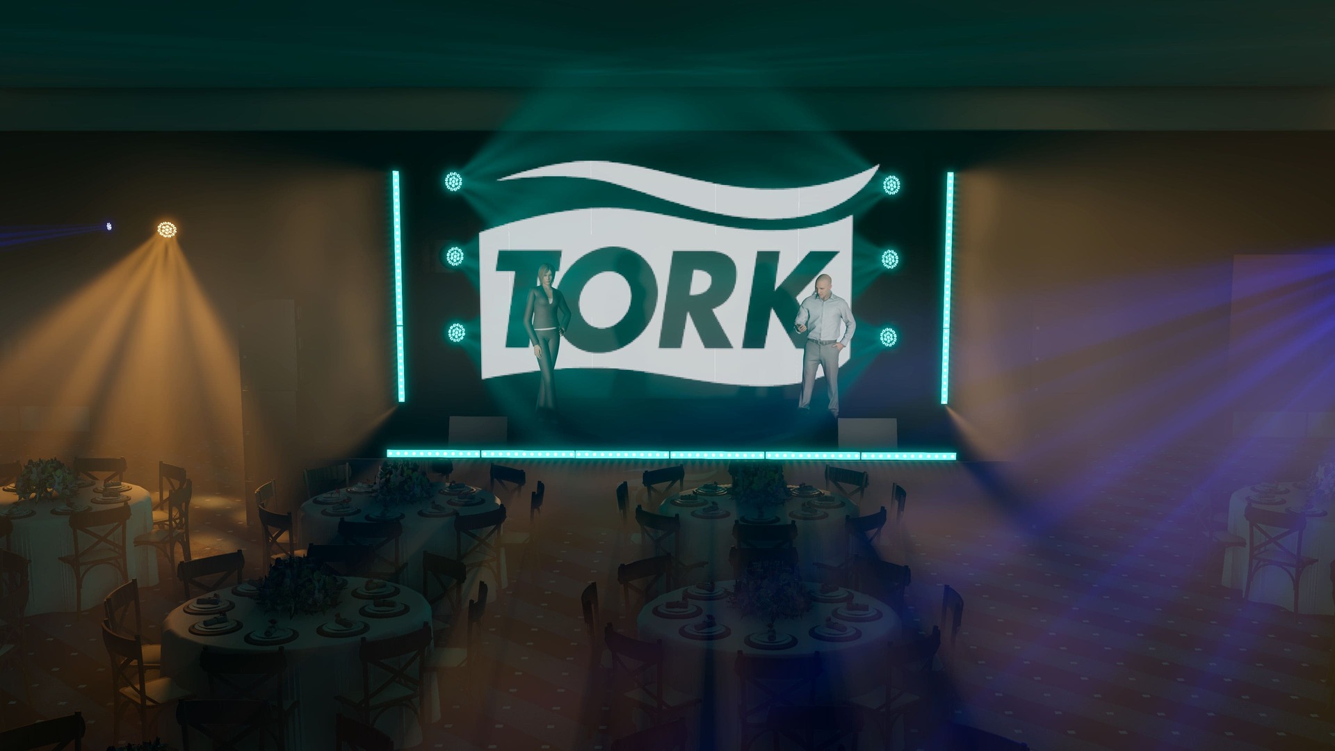 Первый вариант 3D визуализации