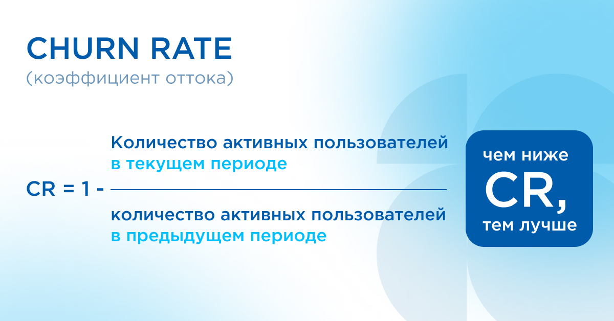 Как рассчитать отток пользователей
