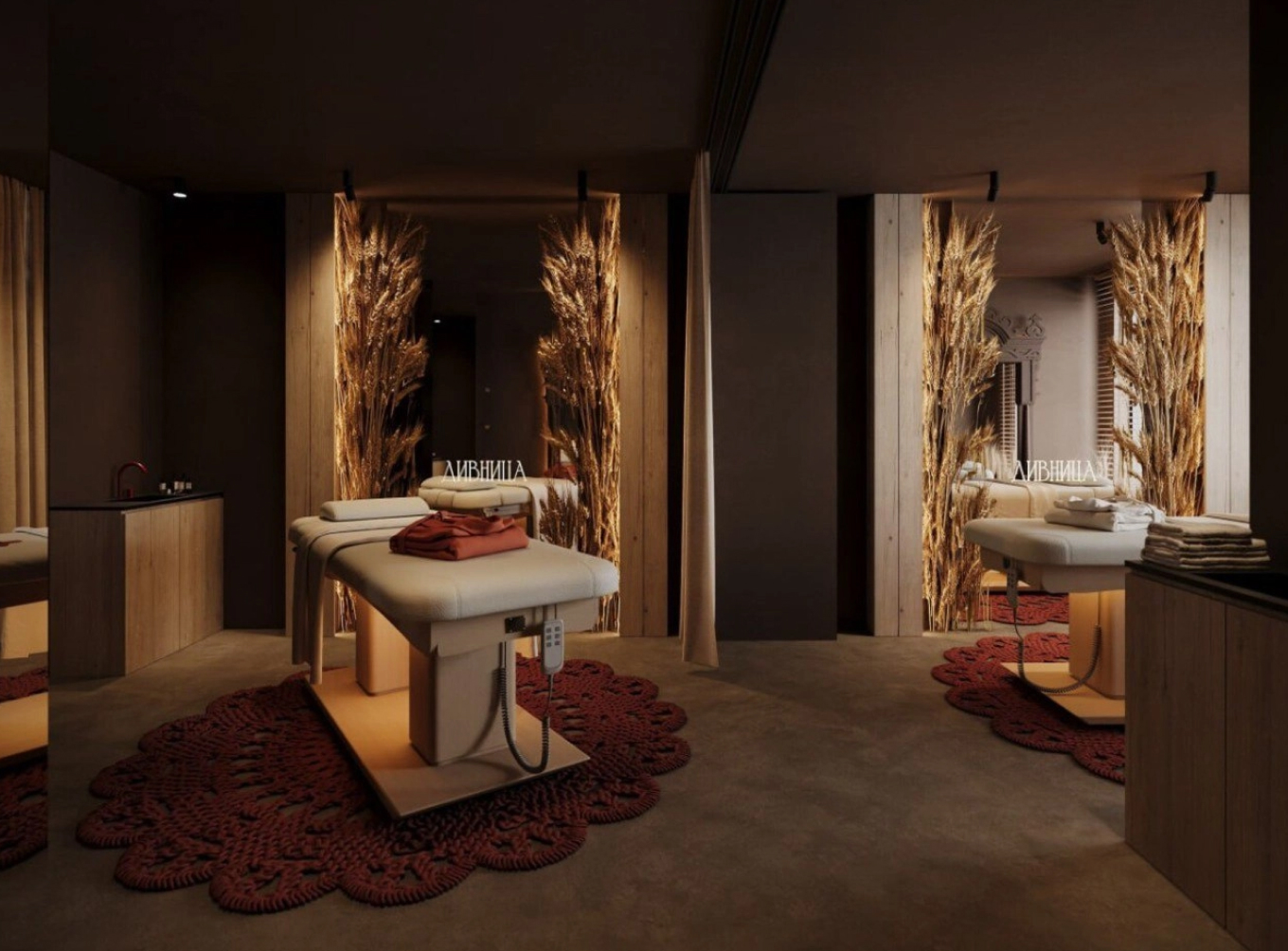 Спа-салон, русский стиль