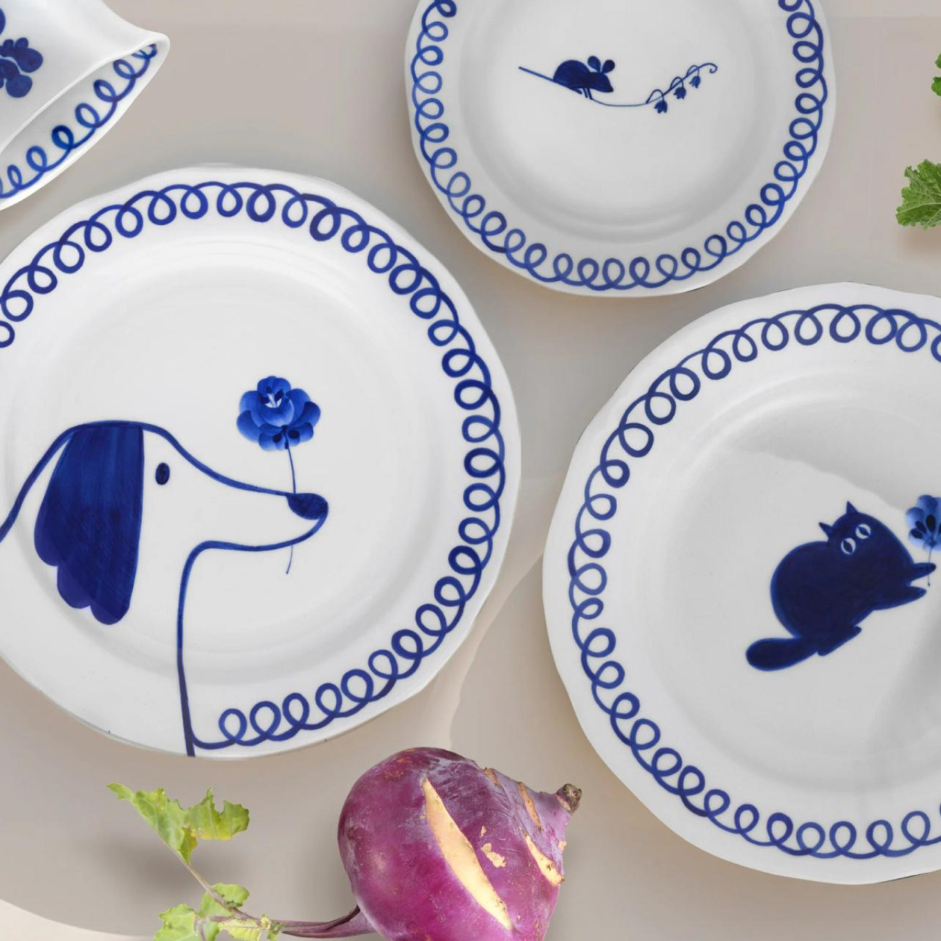 Набор посуды, русский стиль