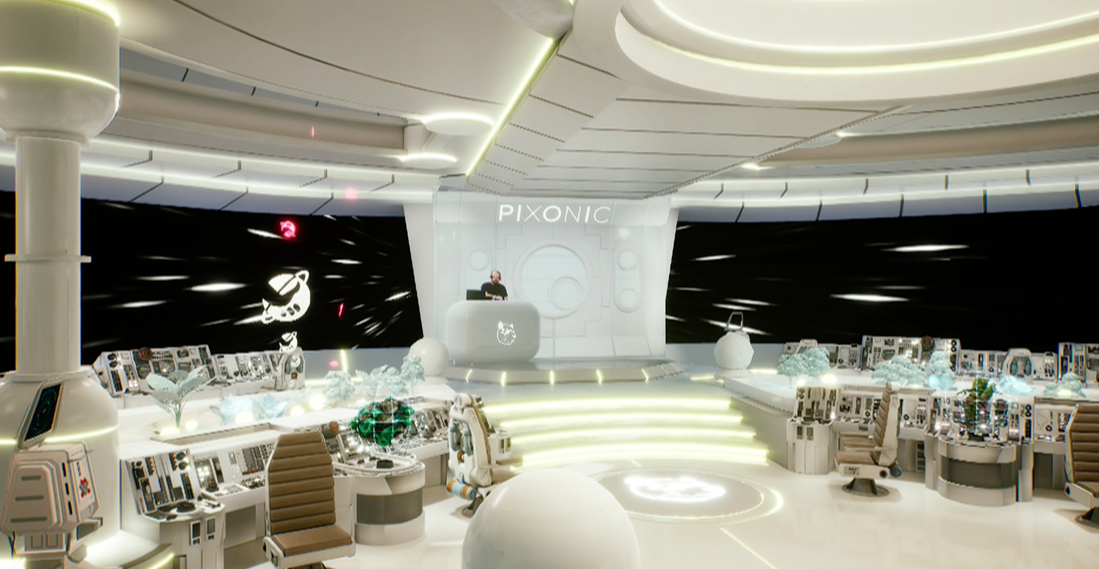 3D-студия, отрисованная на движке Unreal Engine