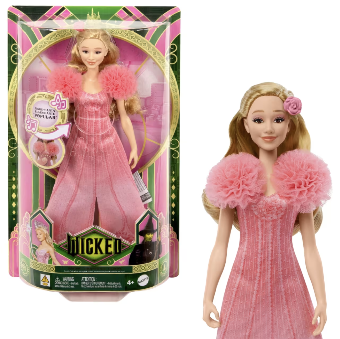 упаковка для кукол Mattel по фильму Wicked