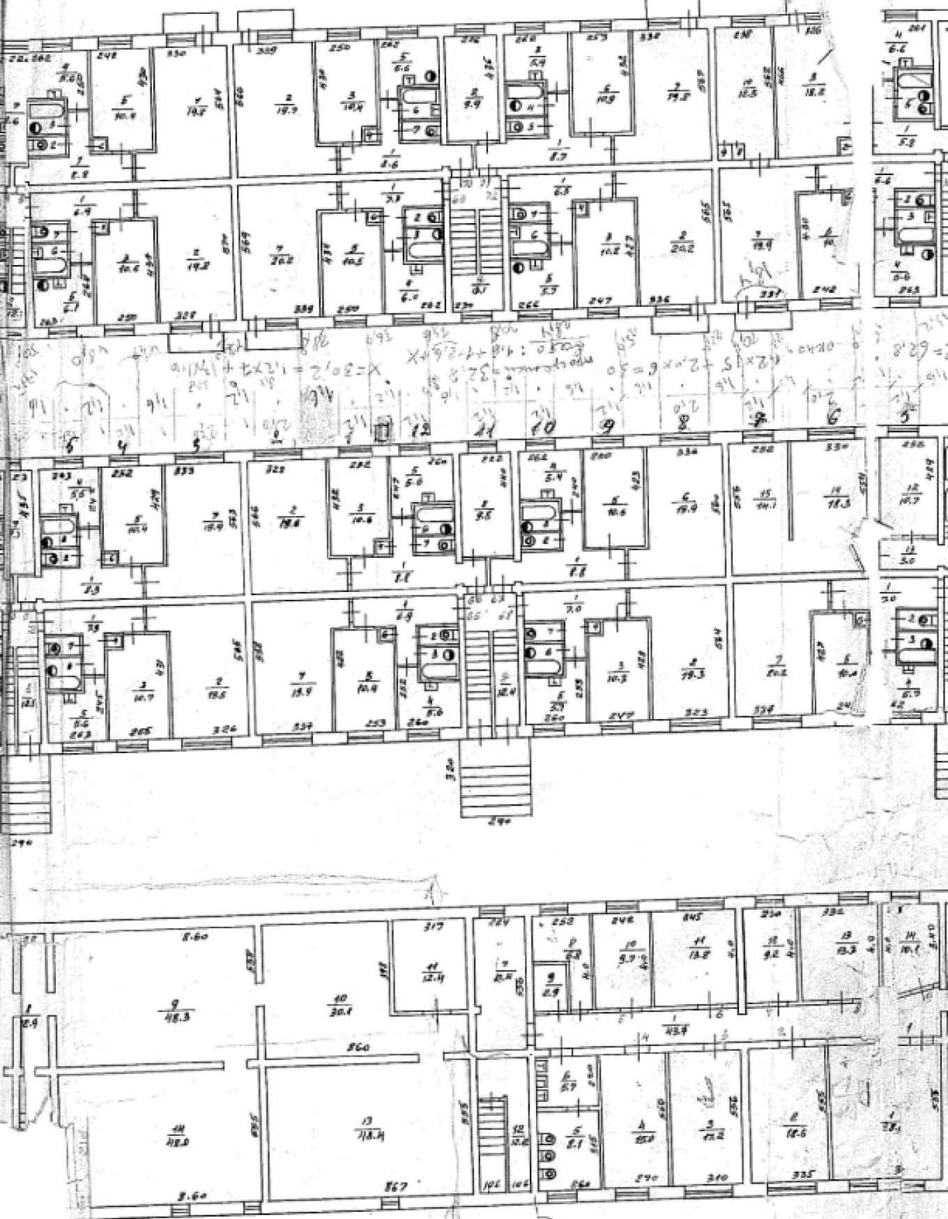 Поэтажный план