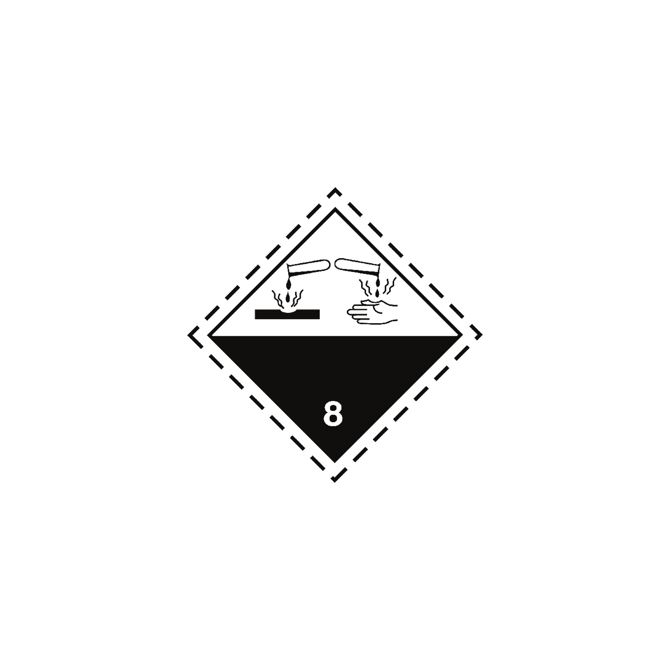 Класс 8 — коррозионные вещества