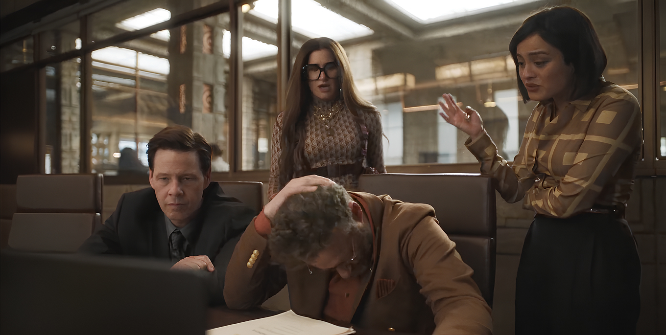 Рабочее собрание с целью решить проблему выбора режиссера и сценария для фильма «Кулэйт»