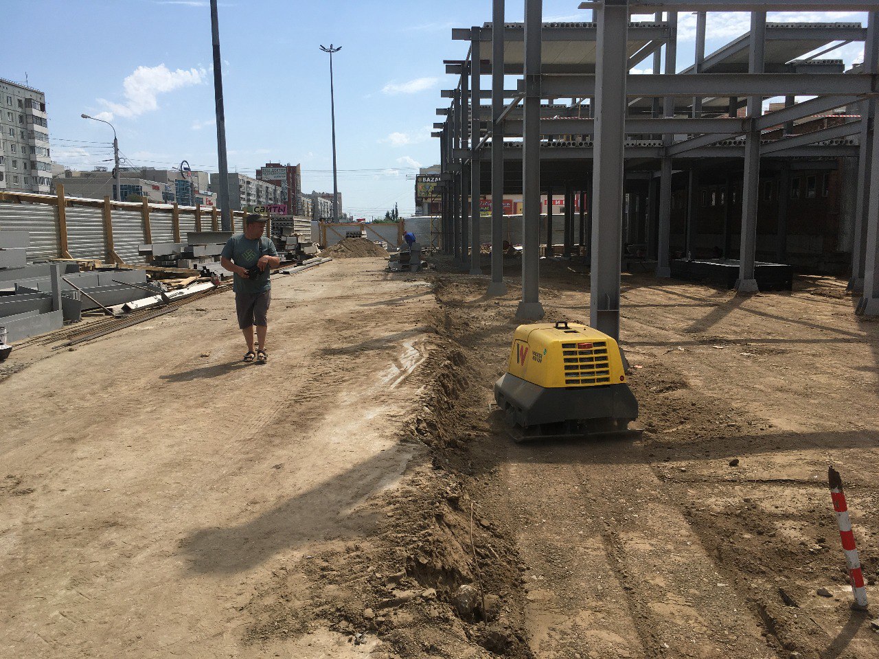 Виброплита Wacker Neuson