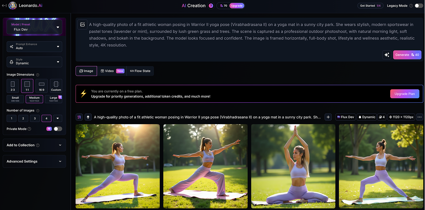 Генерация изображений в Leonardo.Ai