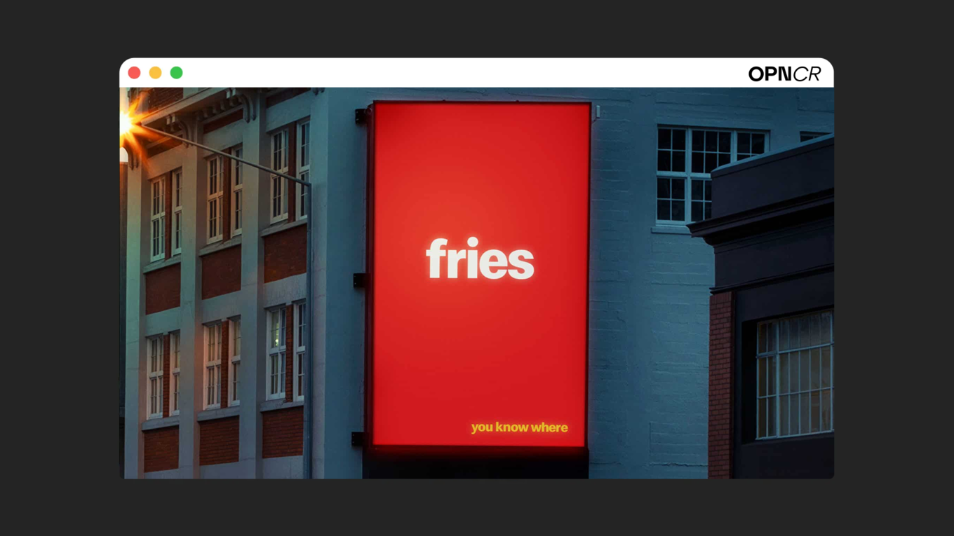 Рекламная кампания McDonald’s в Новой Зеландии