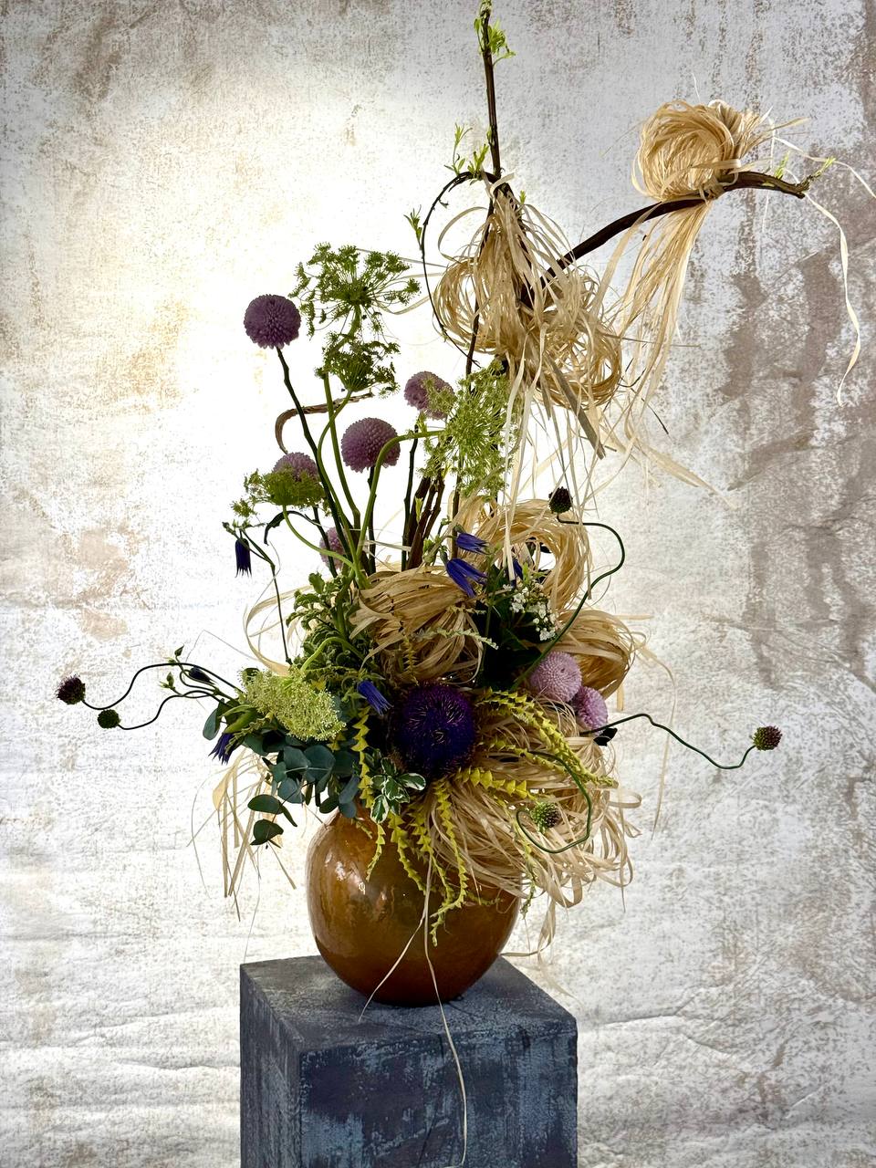 пример букета для креативной компании