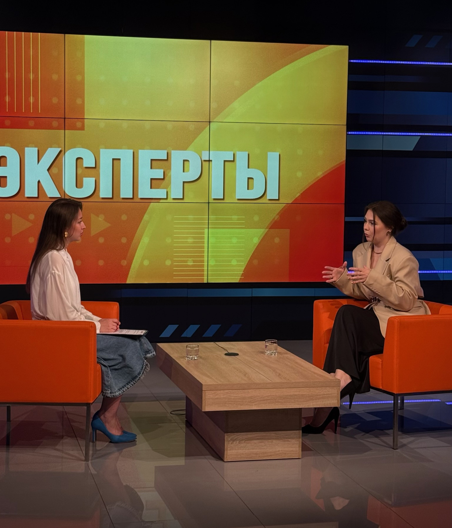 Съемка на ТВ