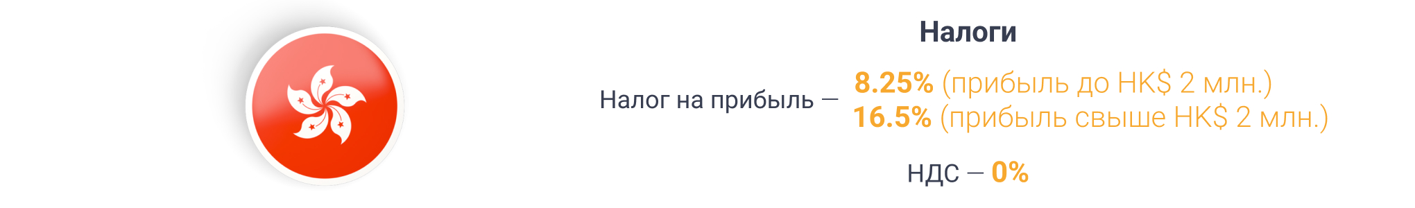 Налоги в Гонконге