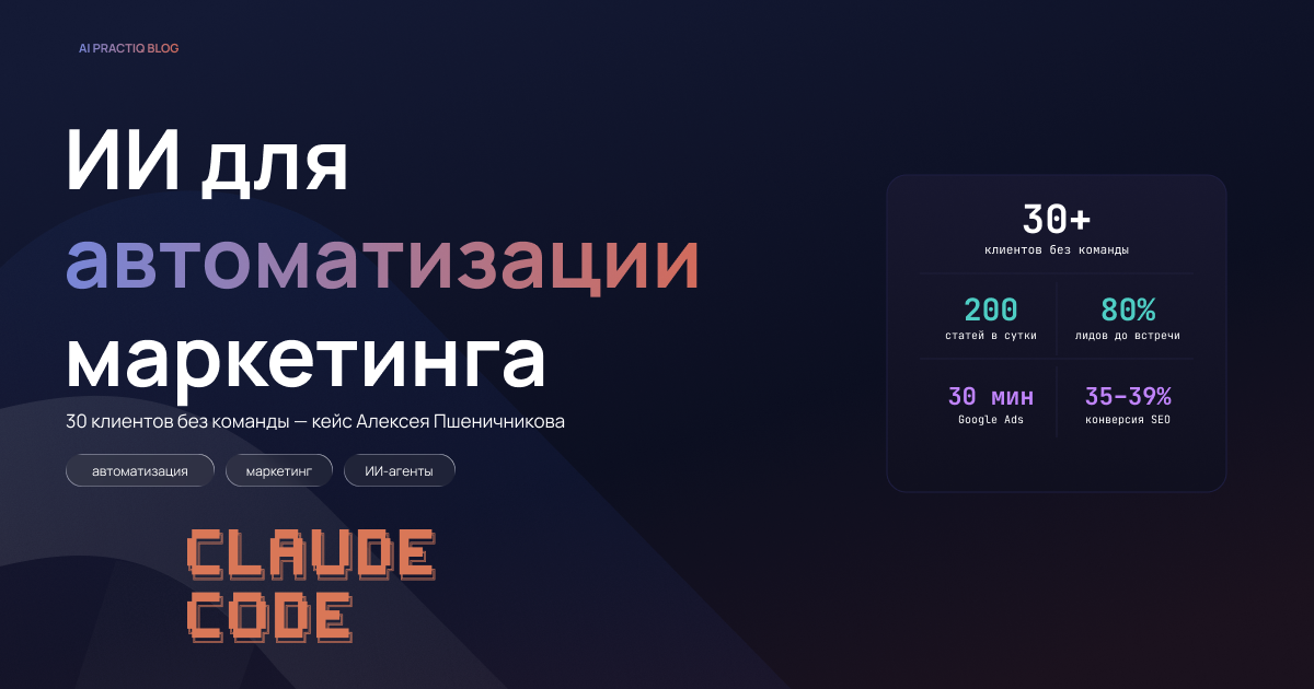 ИИ для автоматизации маркетинга