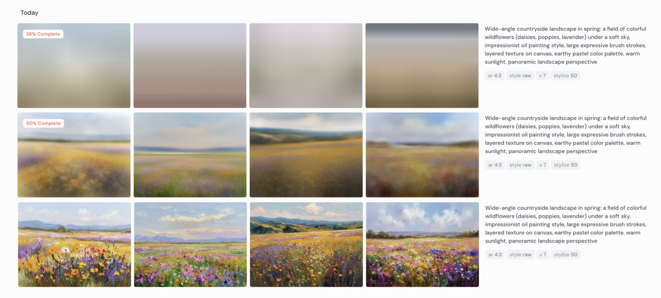 Изображения в Midjourney