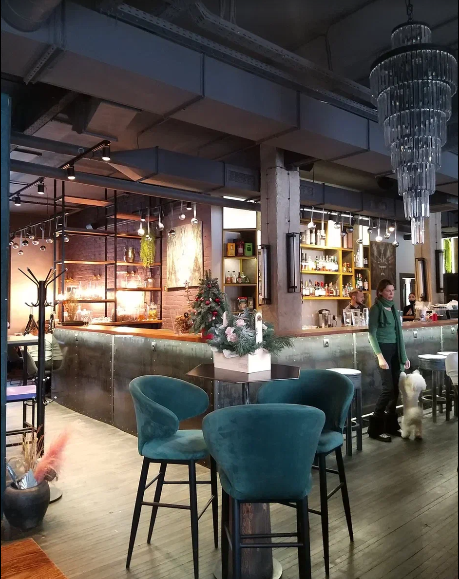 Изображение дизайна интерьера  ресторана Monsolei в Жуковском