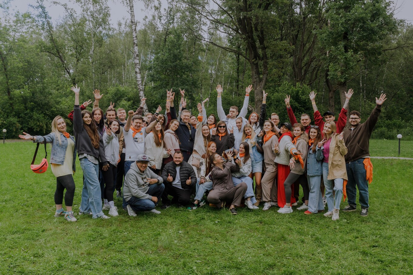 Команда First Data на летнем корпоративе