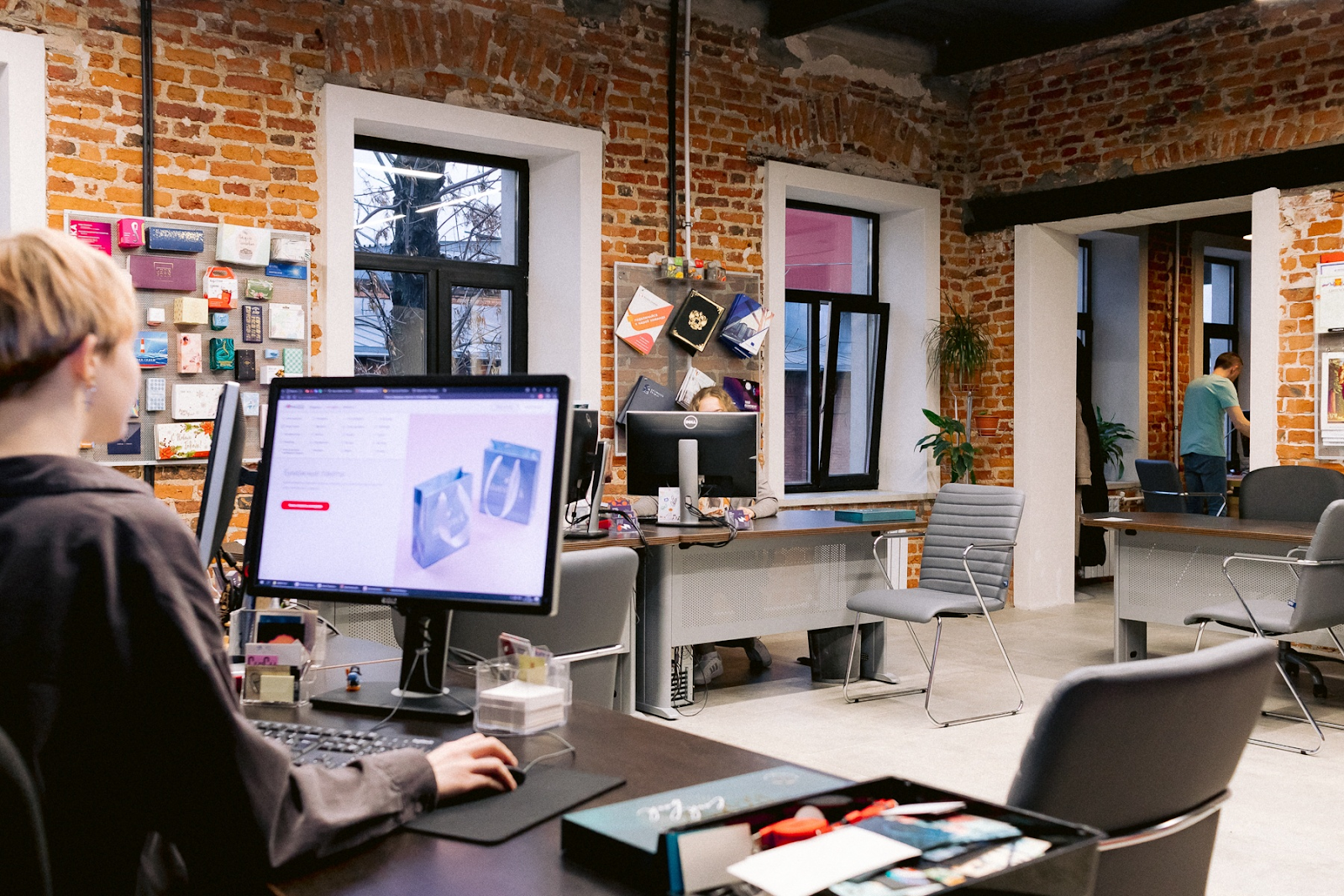 Интерьер типографии