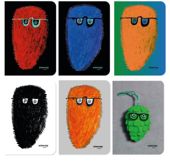 Мерч с маскотом Sciencely