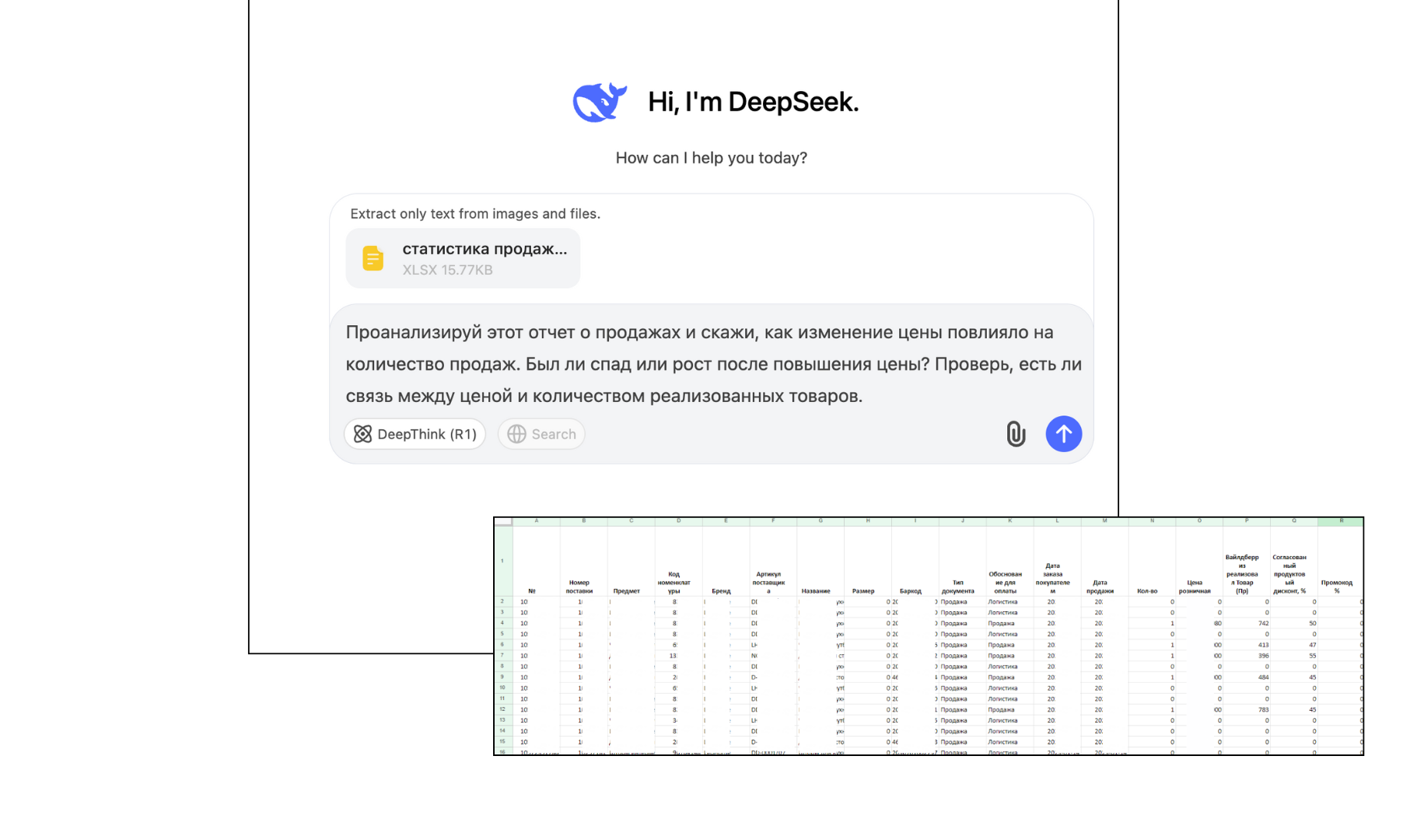 Как искусственный интеллект может помочь в анализе данных продавцам на маркетплейсах