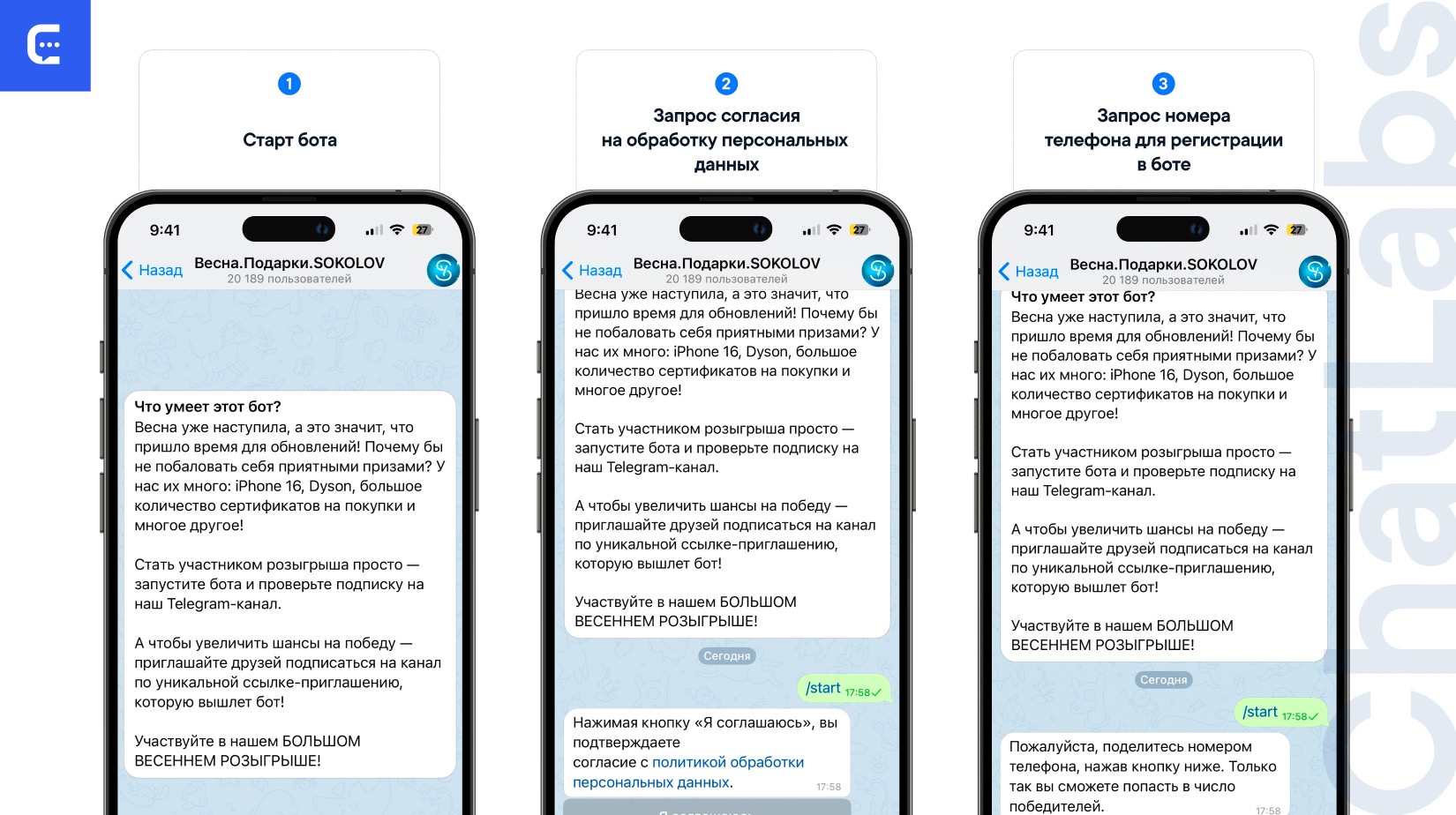 Этап реферальной системы и розыгрыша в Телеграм