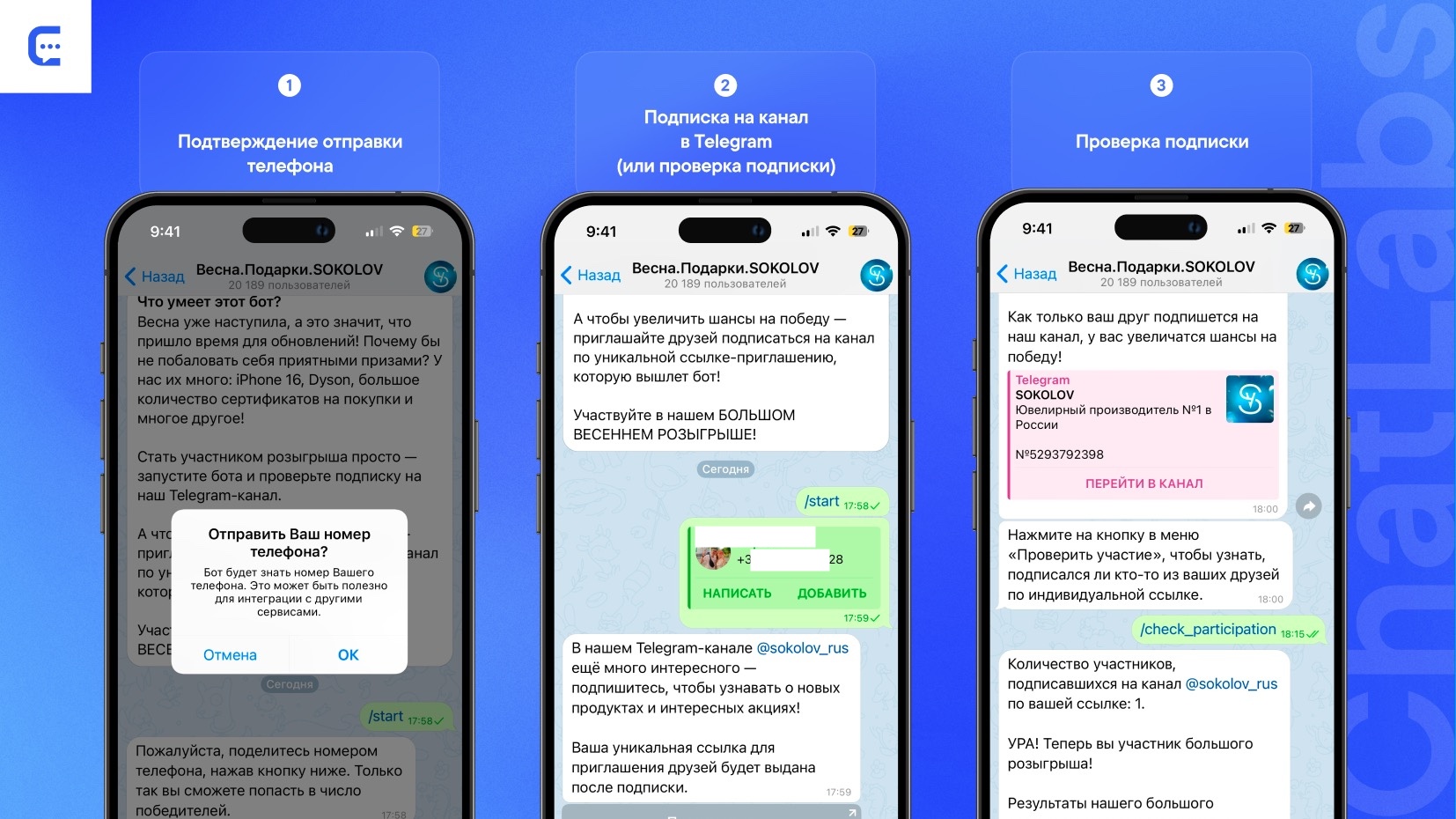 Этап реферальной системы и розыгрыша в Телеграм