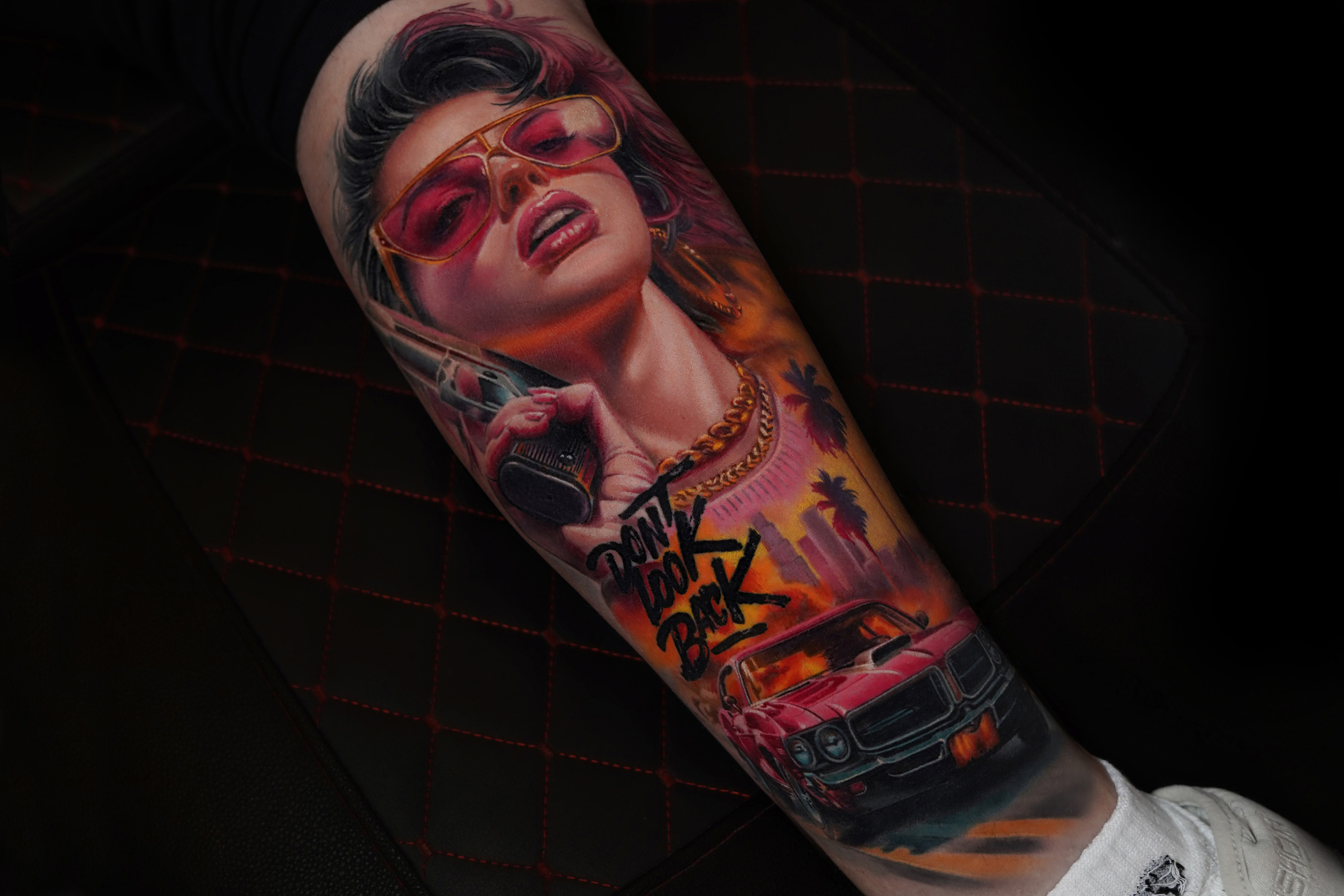 Рука с тату