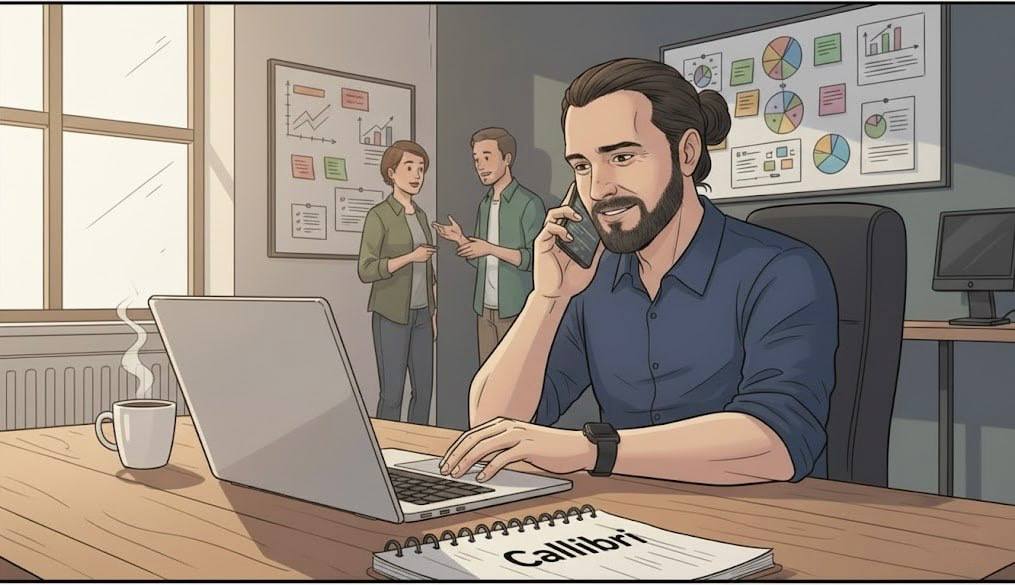 Иллюстрация к истории Callibri: продукт, объединяющий коллтрекинг и сквозную аналитику