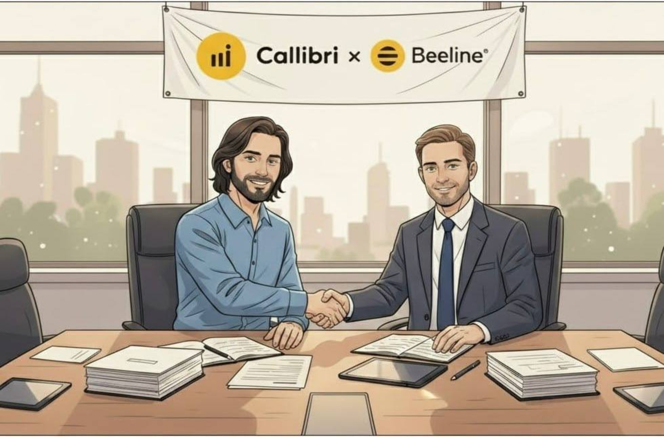 Иллюстрация к истории Callibri: подписание соглашения о партнерстве между Callibri и «Билайном»