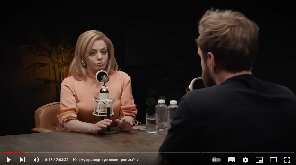 Видеоподкаст в формате диалога