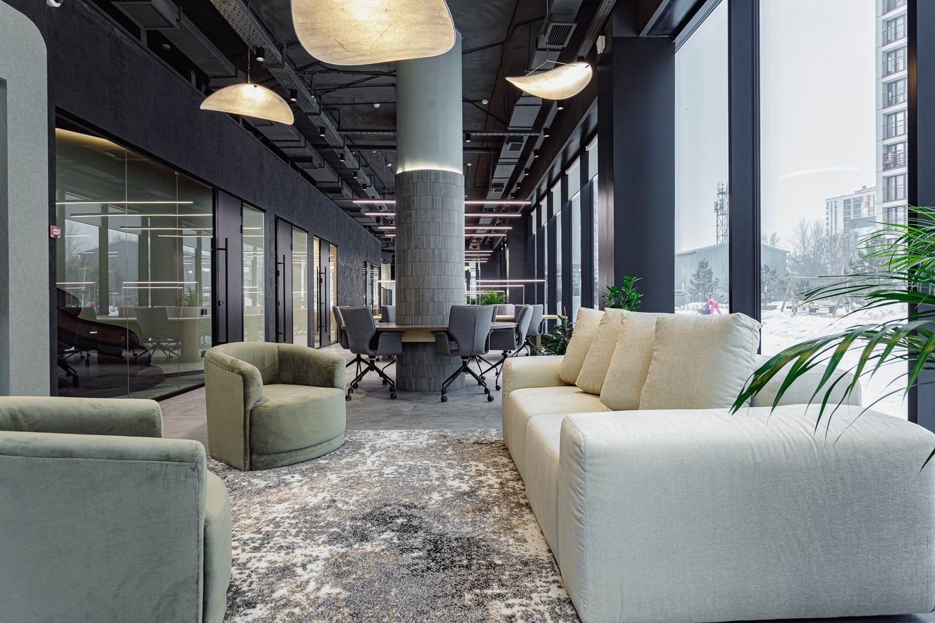 Сервисный офис класса А Новосибирск