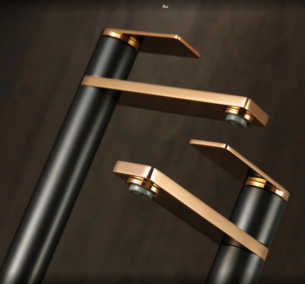 Глянцевое золото в смесителях STWORKI — иногда непреднамеренные решения оказываются лучшими