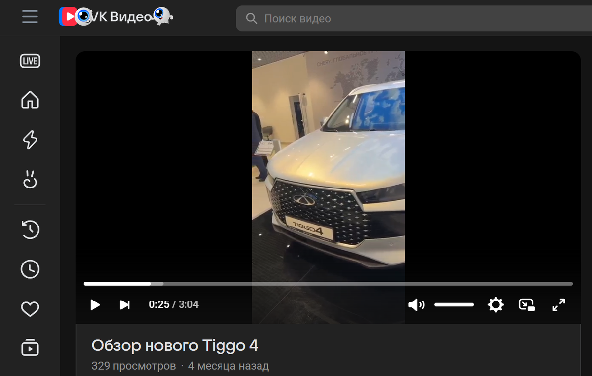 Пример публикации