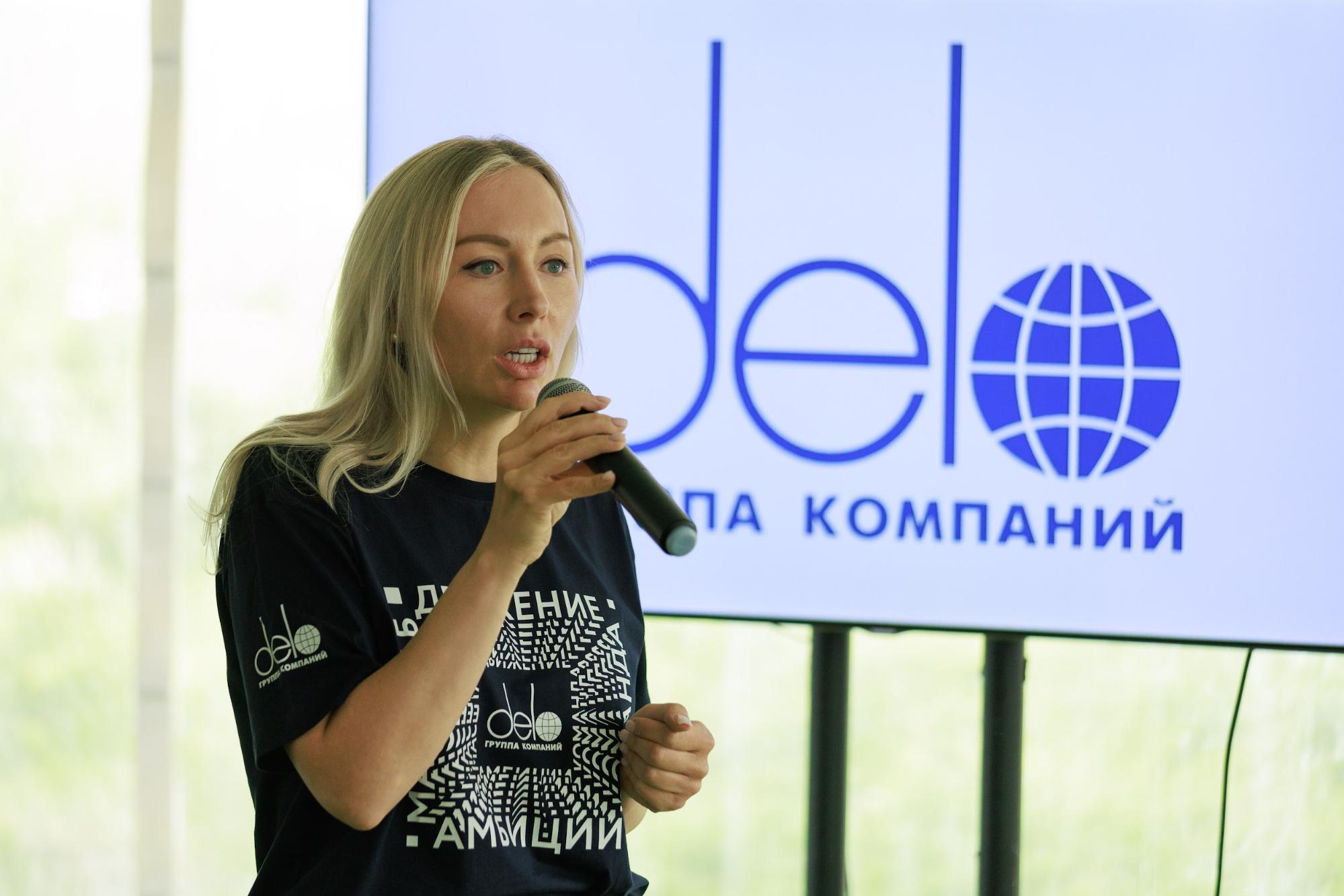 Елена Свирина на волонтерской акции