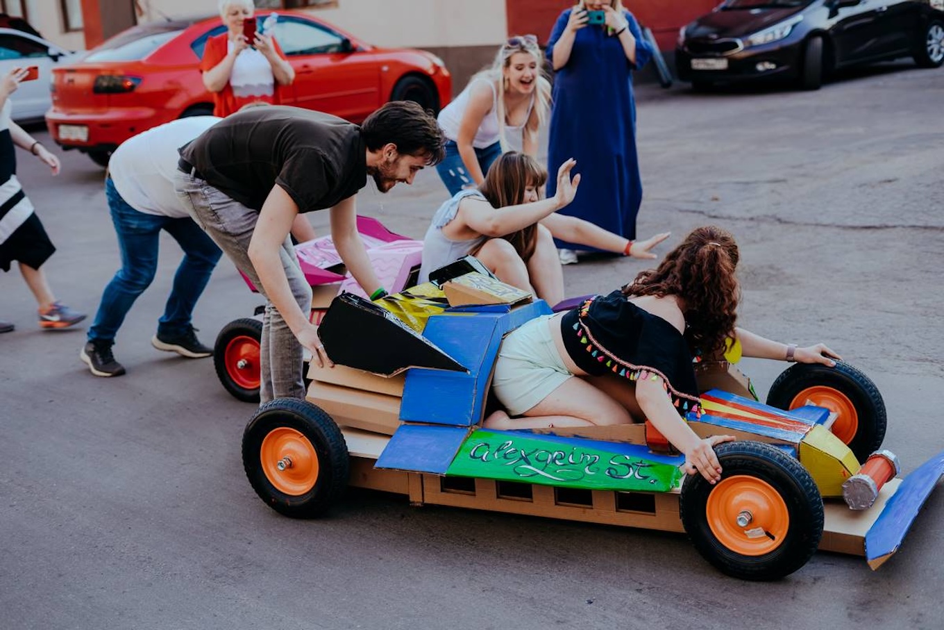 Летний тимбилдинг для сотрудников