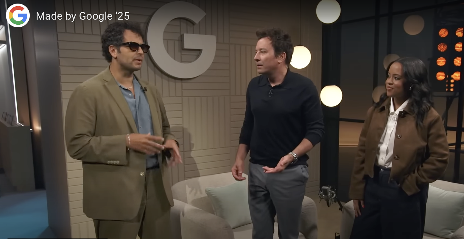 Гости на презентации Гугл