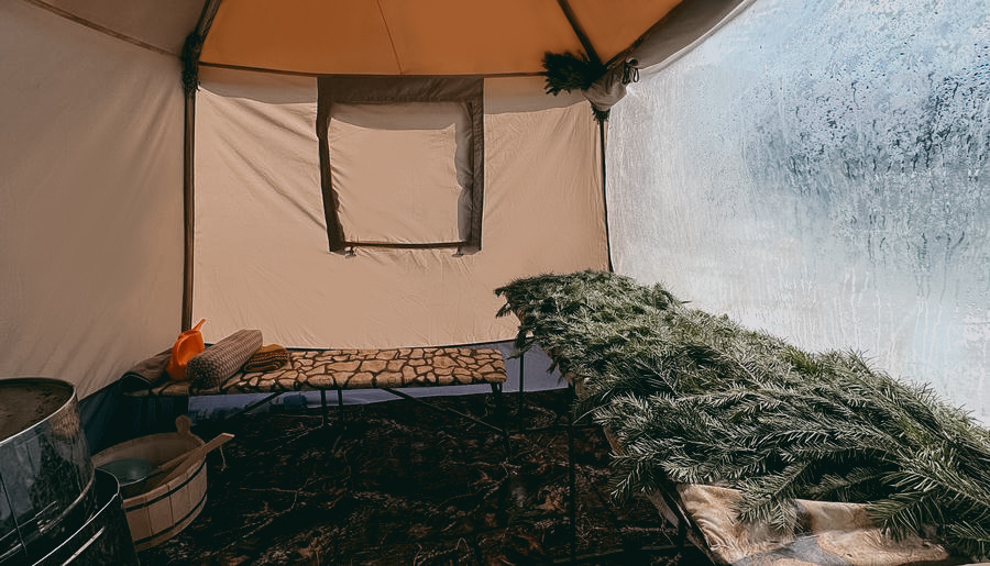 Баня, готовая к приему гостей