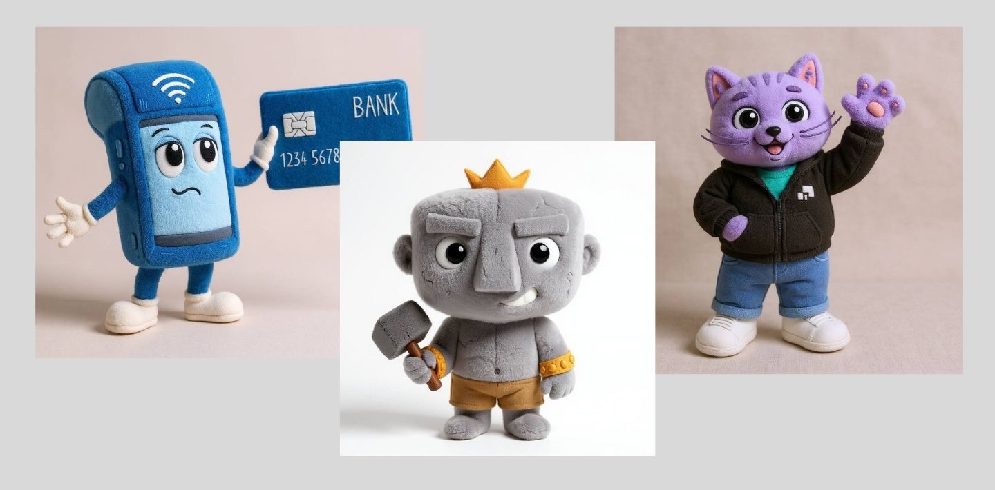 Картинки персонажей для бизнеса, созданные нейросетью