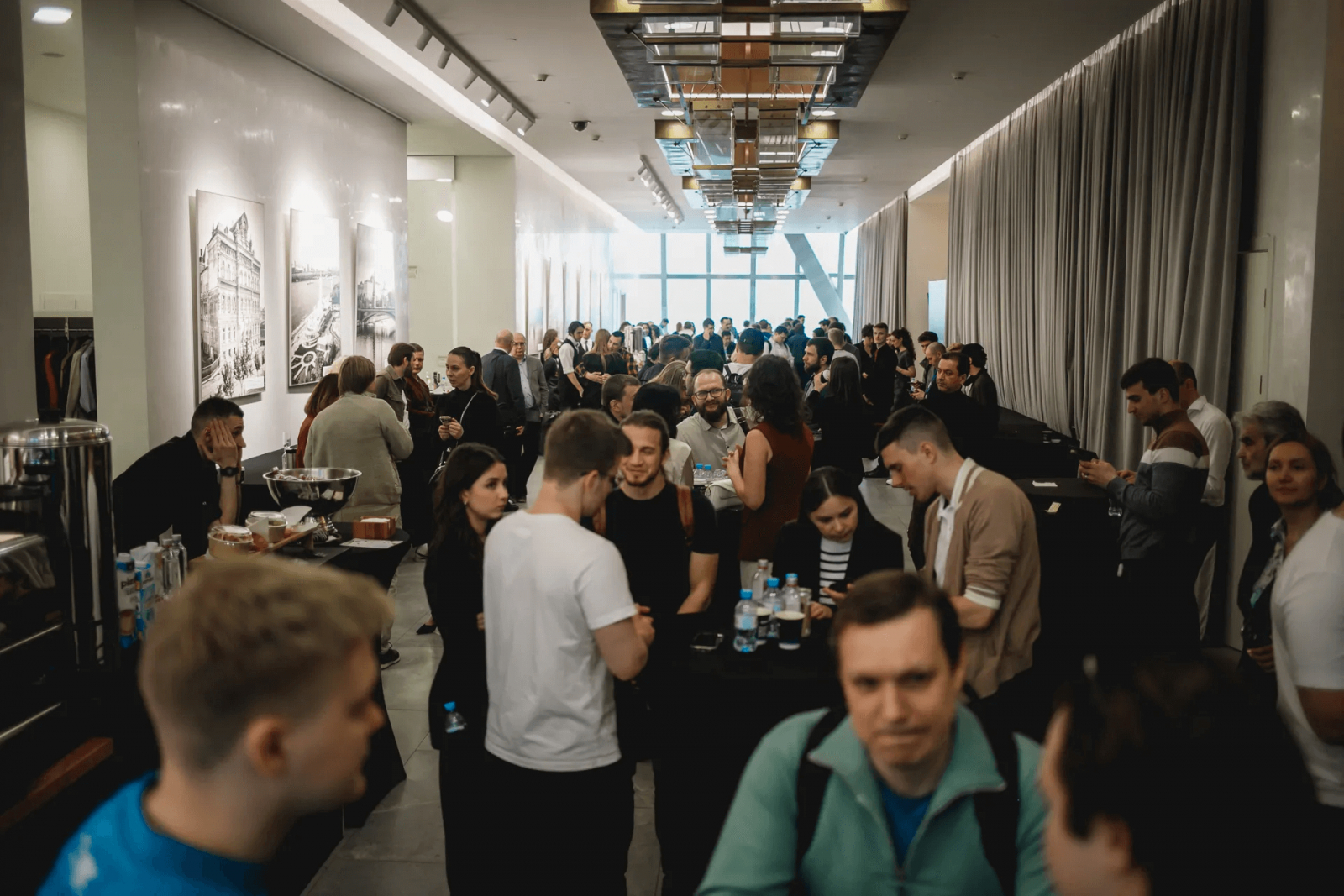 Нетворкинг на конференции Adesk Венчур Дэй